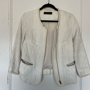 Zara cream jacket
